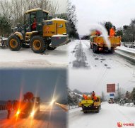 以雪为令 快速行动——黄冈市多部门奋战除雪一线保畅通