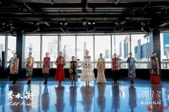 陈小菊深圳品牌“龙腾汉唐”惊艳2026春夏北京时装周