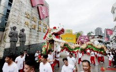 非遗文化魅力绽放 深港妈祖诞辰巡游引三万人围观
